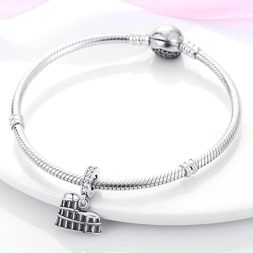 Ancient Rome Colosseum Dangle Charm