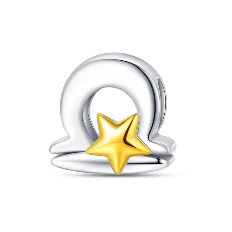 Gold Star Astrology Signs Zodiac Constellation Charms