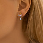 Autumn Glow Maple Leaf Drop Earring