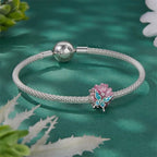 Blooming Flower & Butterfly Charm