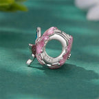 Blooming Flower & Butterfly Charm