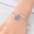 Blue & Purple Butterfly Grace Dangle Charm