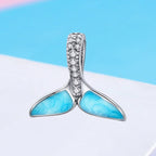 Blue Whale Tail Ocean Charm