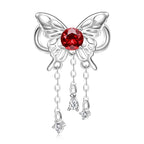 Butterfly Birthstone Dangle Charms