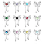 Butterfly Birthstone Dangle Charms