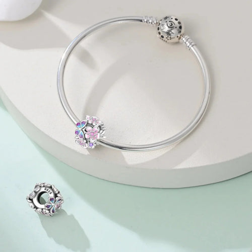 Butterfly & Flower Garden Charm