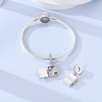 “Citizen of the World” Travel Memory Book Dangle Charm