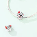 Cute Hedgehog with Mushroom Charm