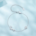 Dachshund & Paw Print Chain Bracelet