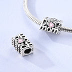 Dog Mom Paw Print Charm