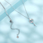 Enchanted Garden Key Pendant Necklace