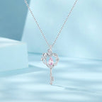 Enchanted Garden Key Pendant Necklace