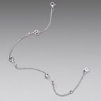 Heart Key Link Bracelet