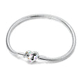 Heart Paw Print Charm Bracelet