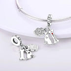 I Love my Dog Charm