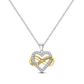 Infinite Love Heart Necklace