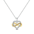 Infinite Love Heart Necklace