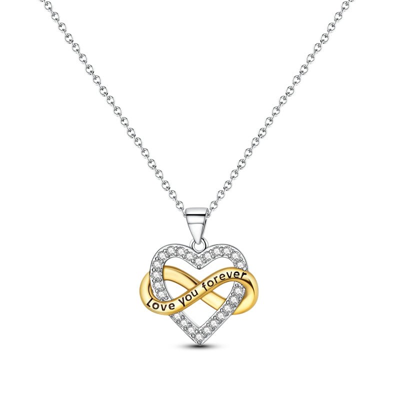 Infinite Love Heart Necklace