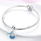Ocean Blue Dolphin and Sea Dangle Charm