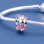 Pink Baby Dragon Charm