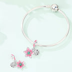 Pink Blossom “Life in Full Bloom” Dangle Charm