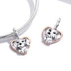 Labrador Puppy Dog Dangle Charm