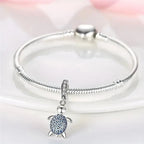 Sea Turtle Ocean Tortoise Dangle Charm