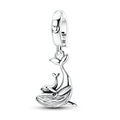 Whale Mother & Baby Dangle Charm